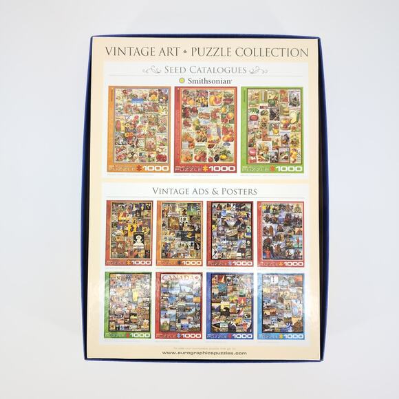 Eurographics 1000 Piece "World War I & II Vintage Posters" Jigsaw Puzzle - NWOT - Picture 10 of 13
